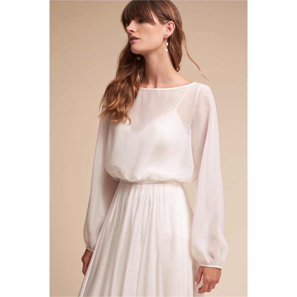 Anthropologie x BHLDN Madeleine Fig Julie Topper